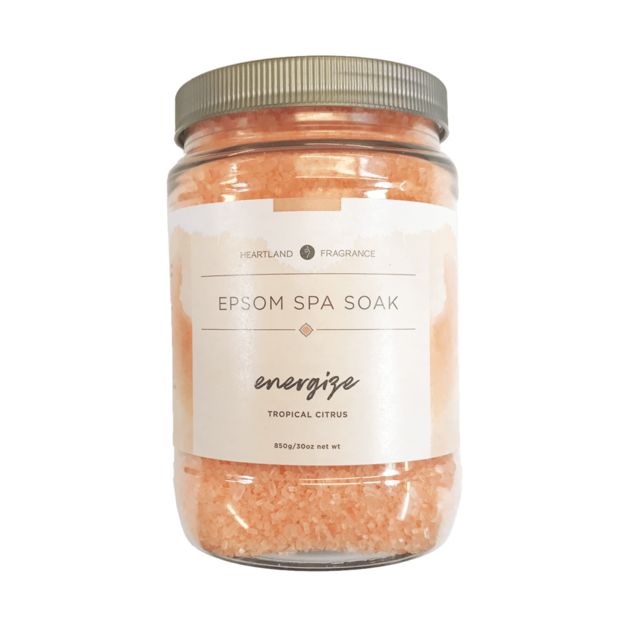 Energize (Tropical Citrus) Epsom Spa Soak