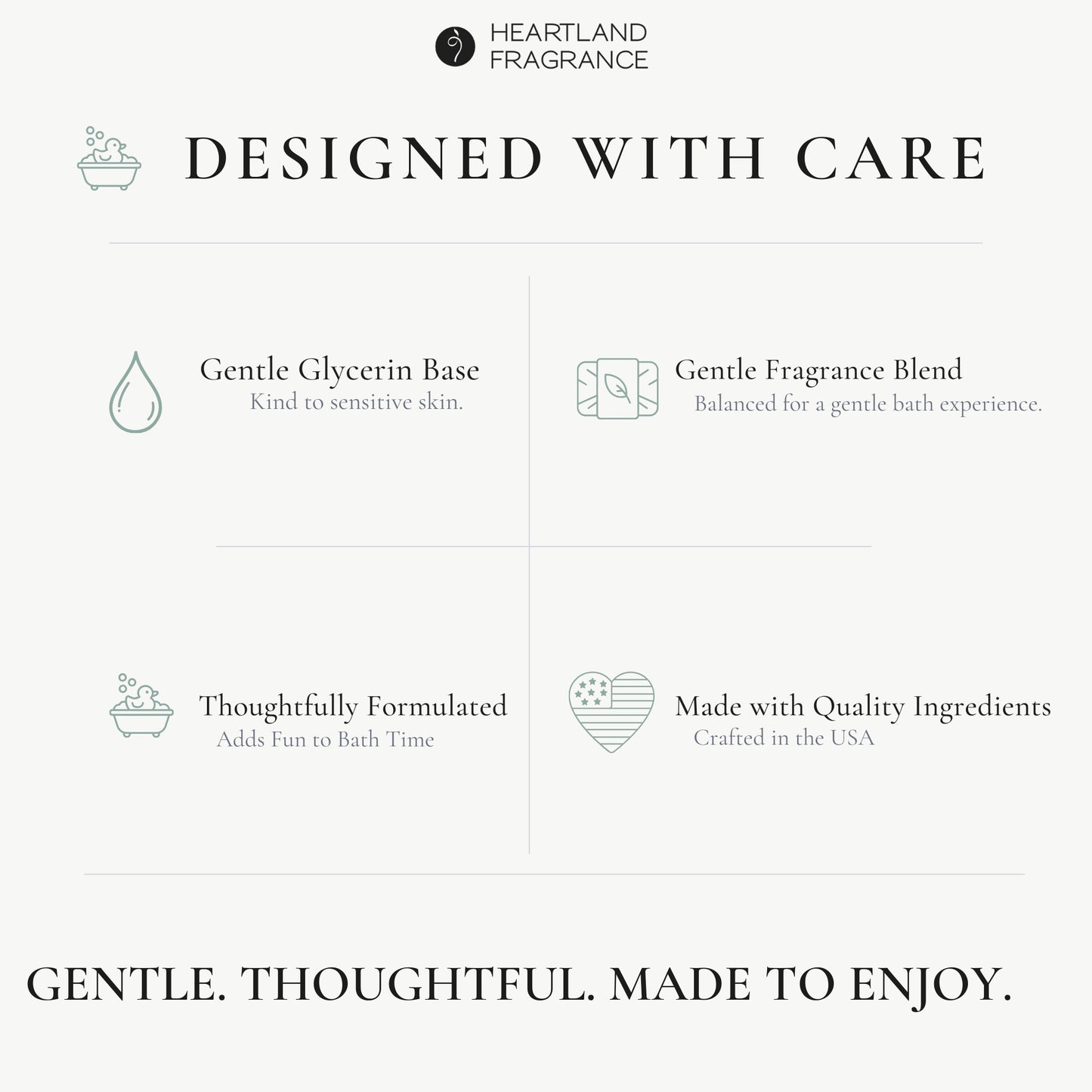 Heartland Fragrance | Christmas Lights Duck Toy | Handmade Duck Soap for Kids | Mild & Moisturizing