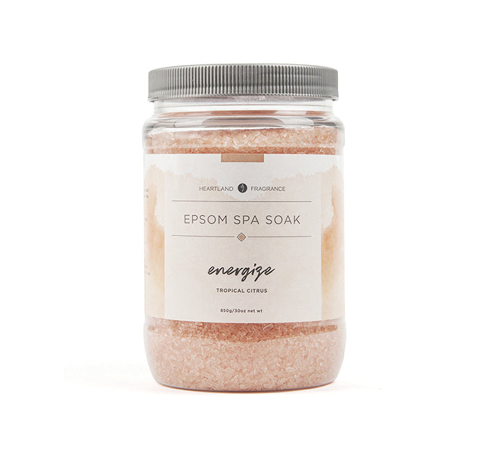 Energize (Tropical Citrus) Epsom Spa Soak