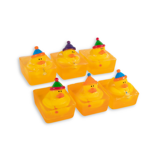 Heartland Fragrance | Birthday Party Duck Toy | Handmade Duck Soap for Kids | Mild & Moisturizing