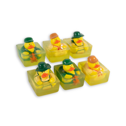 Heartland Fragrance | Camper Duck Toy | Handmade Duck Soap for Kids | Mild & Moisturizing