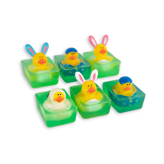 Heartland Fragrance | Easter Duck Toy | Handmade Duck Soap for Kids | Mild & Moisturizing