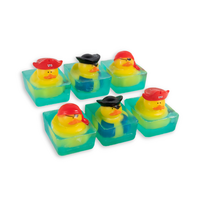Heartland Fragrance | Pirate Duck Toy | Handmade Duck Soap for Kids | Mild & Moisturizing