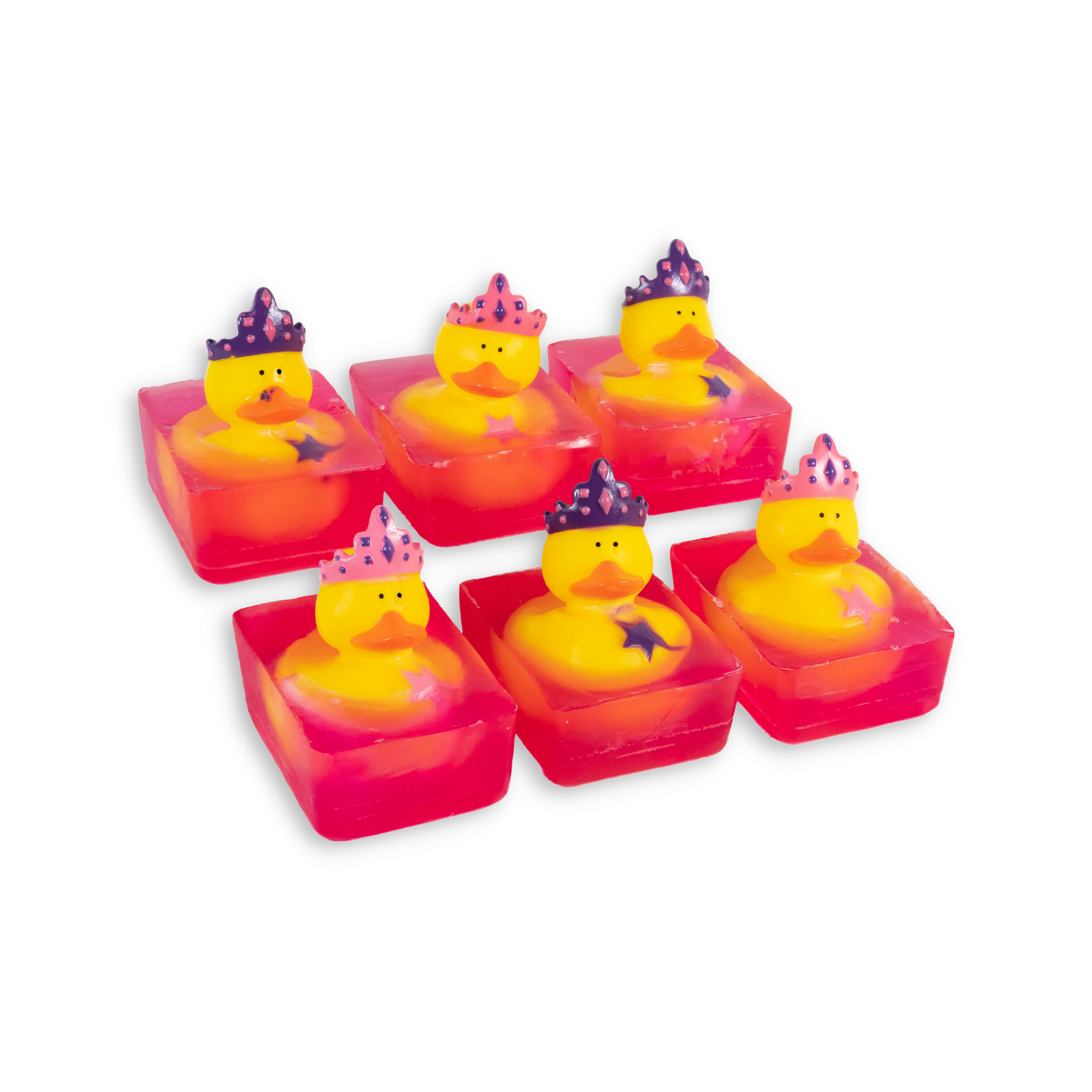 Heartland Fragrance | Princess Duck Toy | Handmade Duck Soap for Kids | Mild & Moisturizing