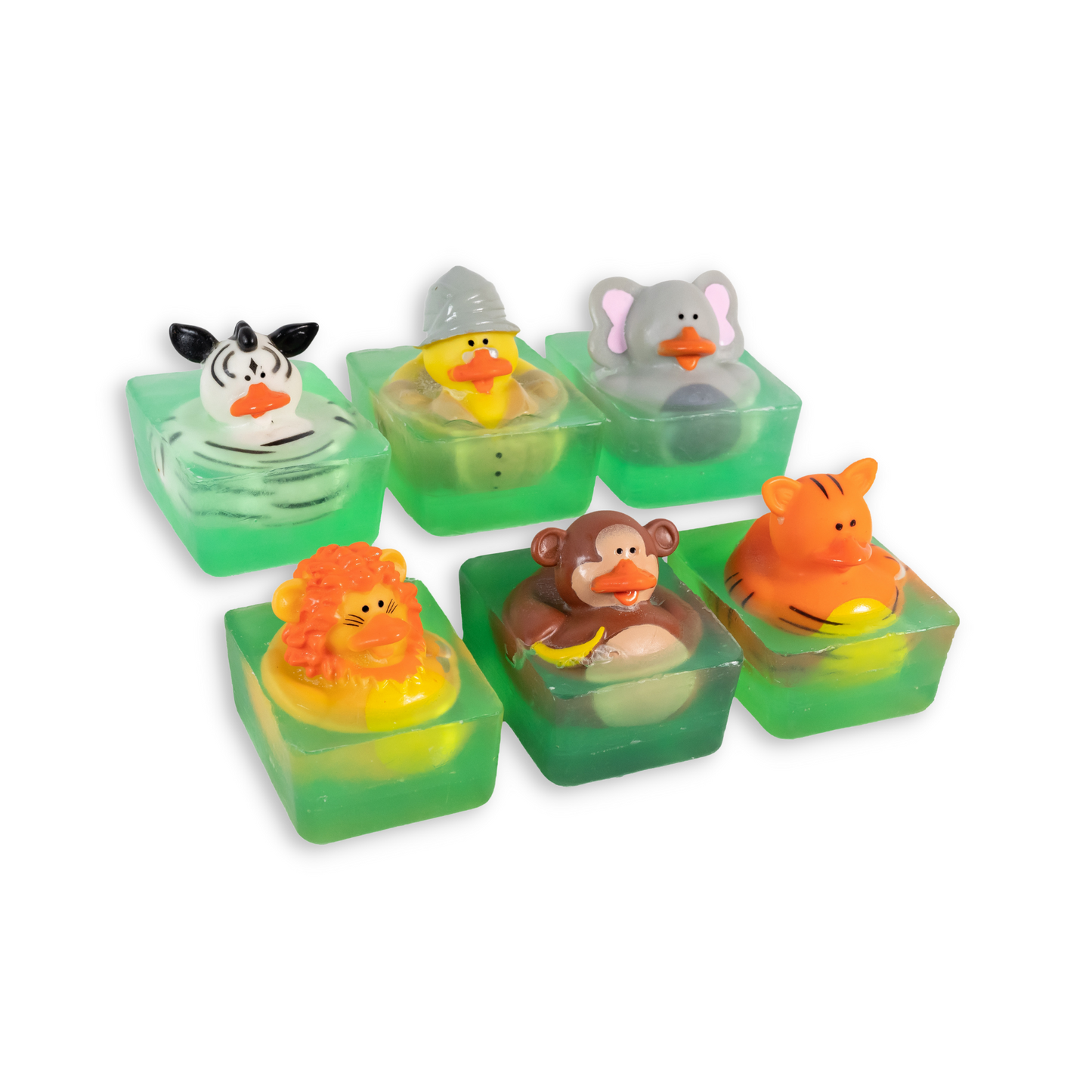 Heartland Fragrance | Safari Duck Toy | Handmade Duck Soap for Kids | Mild & Moisturizing