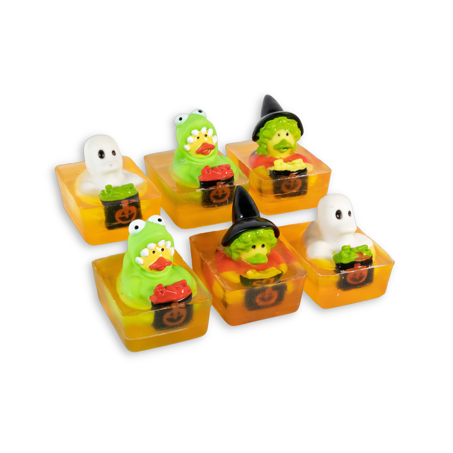 Heartland Fragrance | Trick or Treat Duck Toy | Handmade Duck Soap for Kids | Mild & Moisturizing