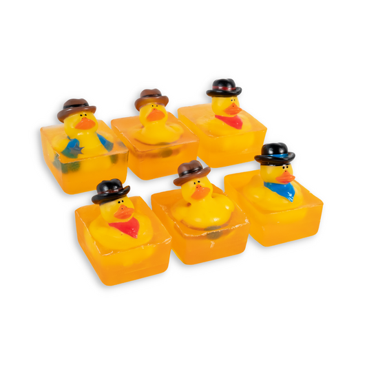 Heartland Fragrance | Western Duck Toy | Handmade Duck Soap for Kids | Mild & Moisturizing
