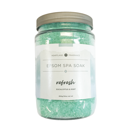 Refresh (Eucalyptus & Mint) Epsom Spa Soak