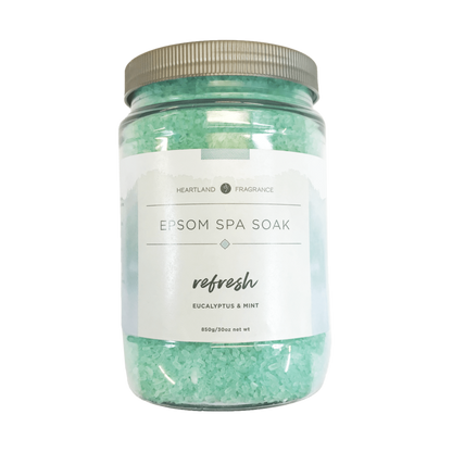 Refresh (Eucalyptus & Mint) Epsom Spa Soak