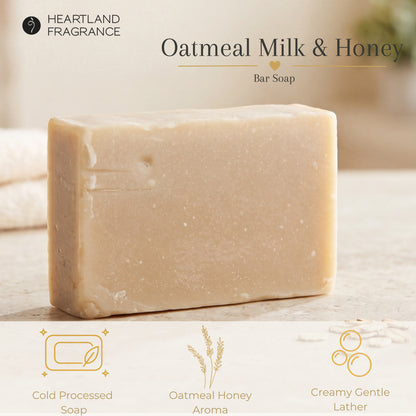 Oatmeal Milk & Honey Soap Bar
