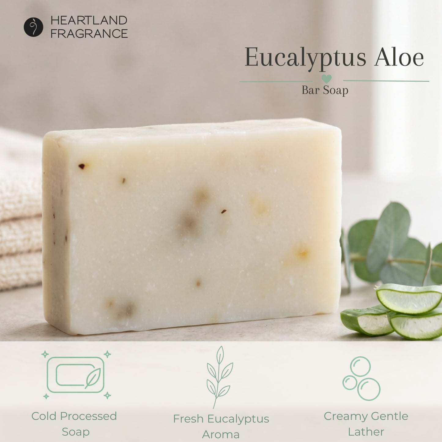 Eucalyptus & Aloe Soap Bar