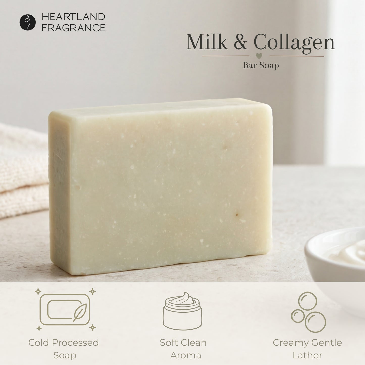Milk & Collagen Soap Bar