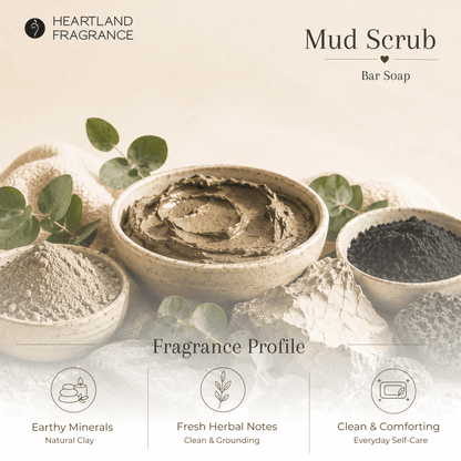 Mud Scrub Soap Bar