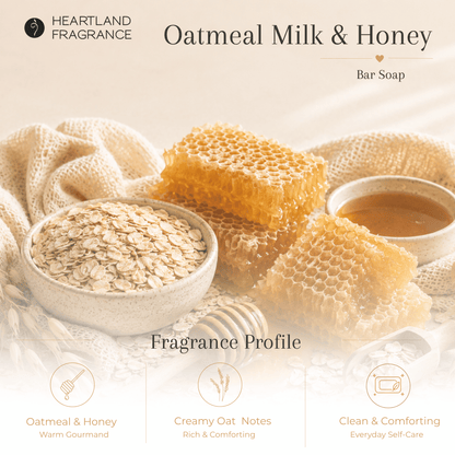 Oatmeal Milk & Honey Soap Bar