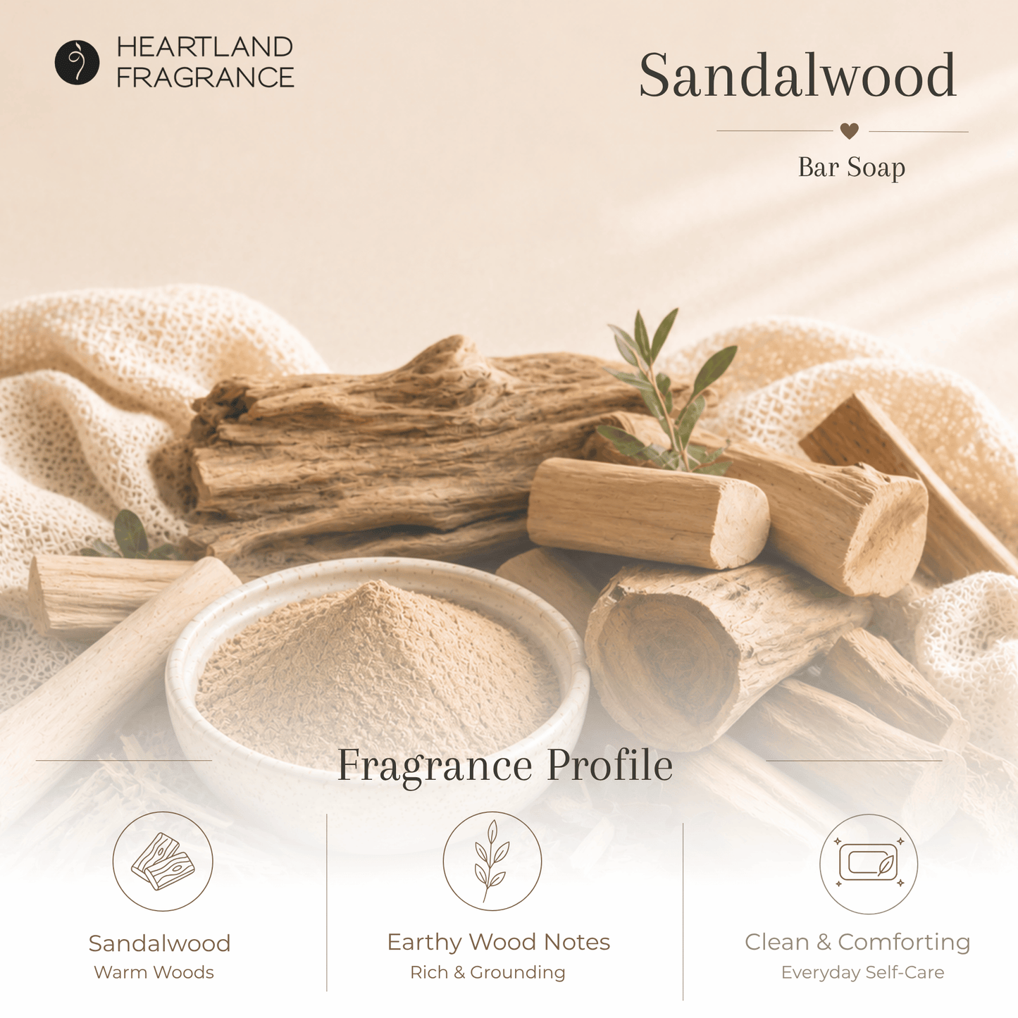 Sandalwood Soap Bar
