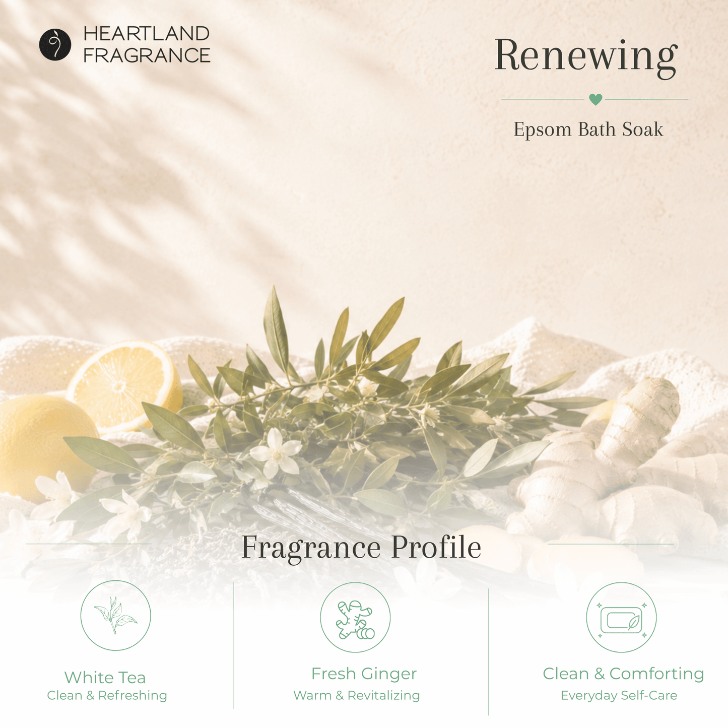 Pampering Petals White Tea Soaking Salts