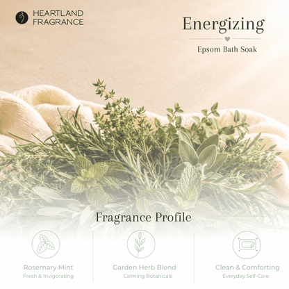 Energizing (Eucalyptus & Mint) Epsom Spa Soak