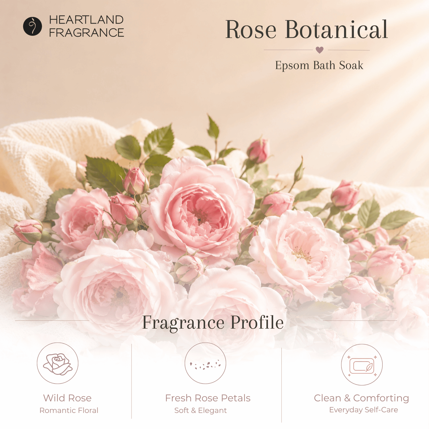 Rose Botanical Epsom Spa Soak