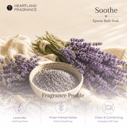 Soothe (Calming Lavender) Epsom Spa Soak