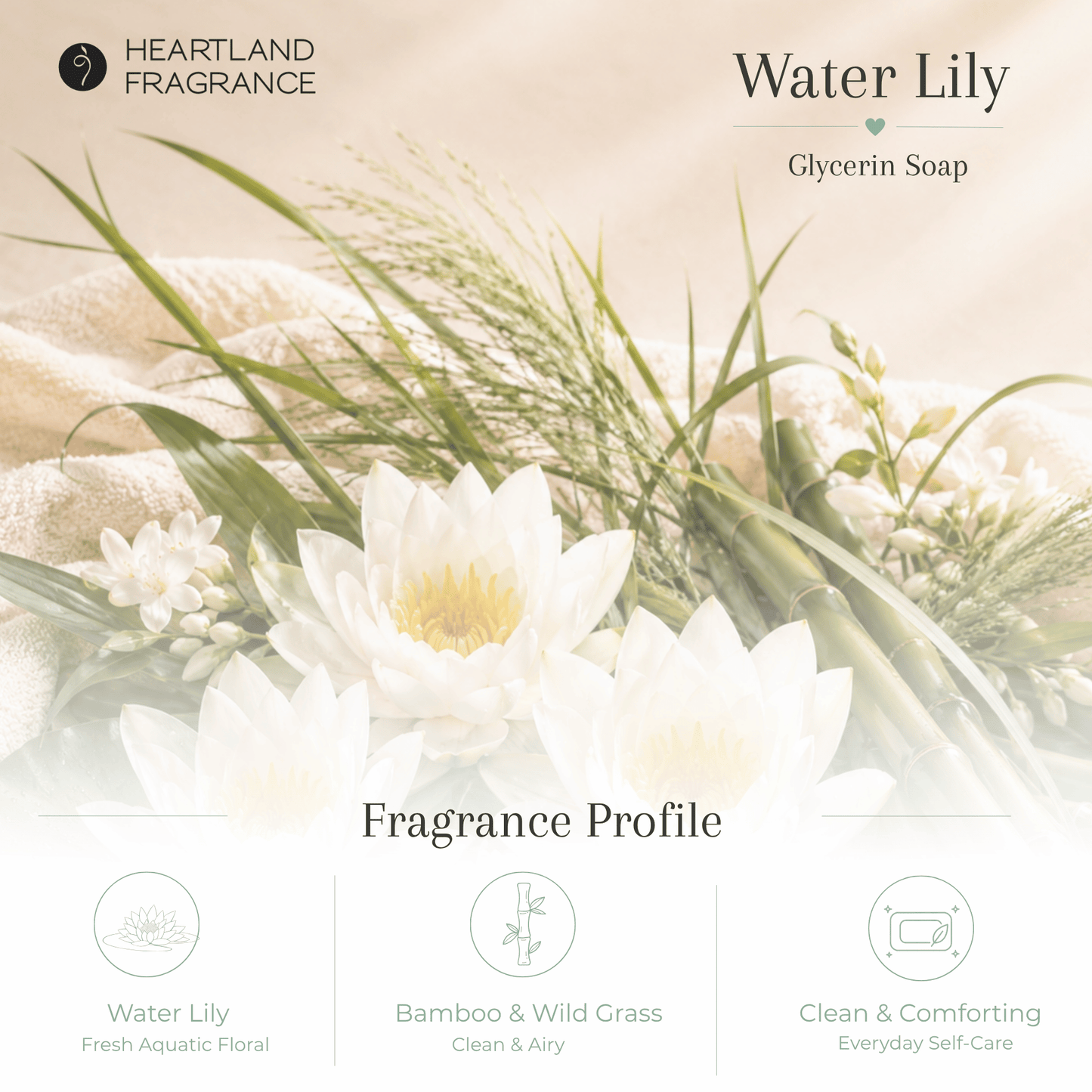 Water Lily Glycerin Bar