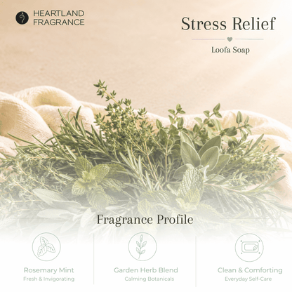 Stress Relief Exfoliating Loofa Bars