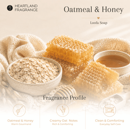 Oatmeal & Honey Exfoliating Loofa Bars