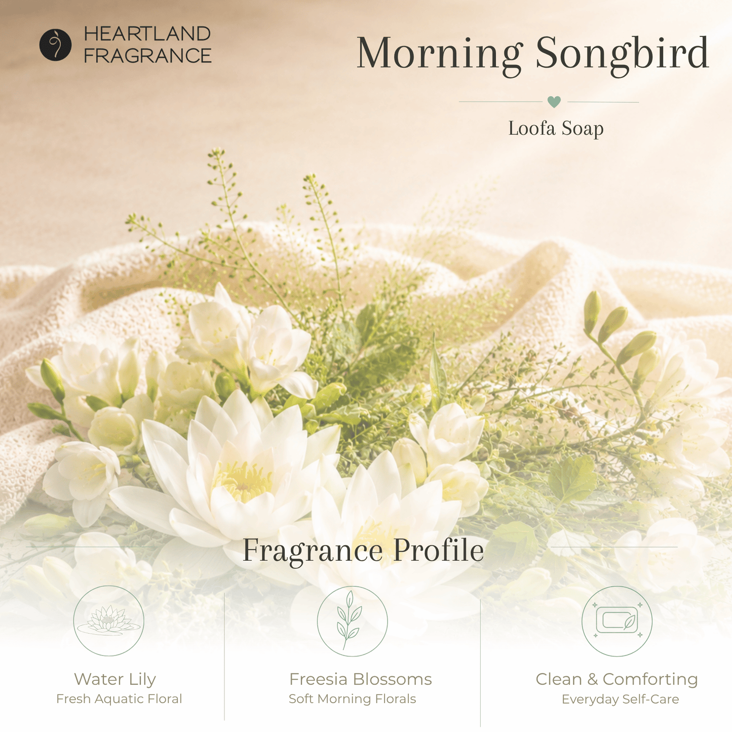 Morning Songbird Exfoliating Loofa Bars