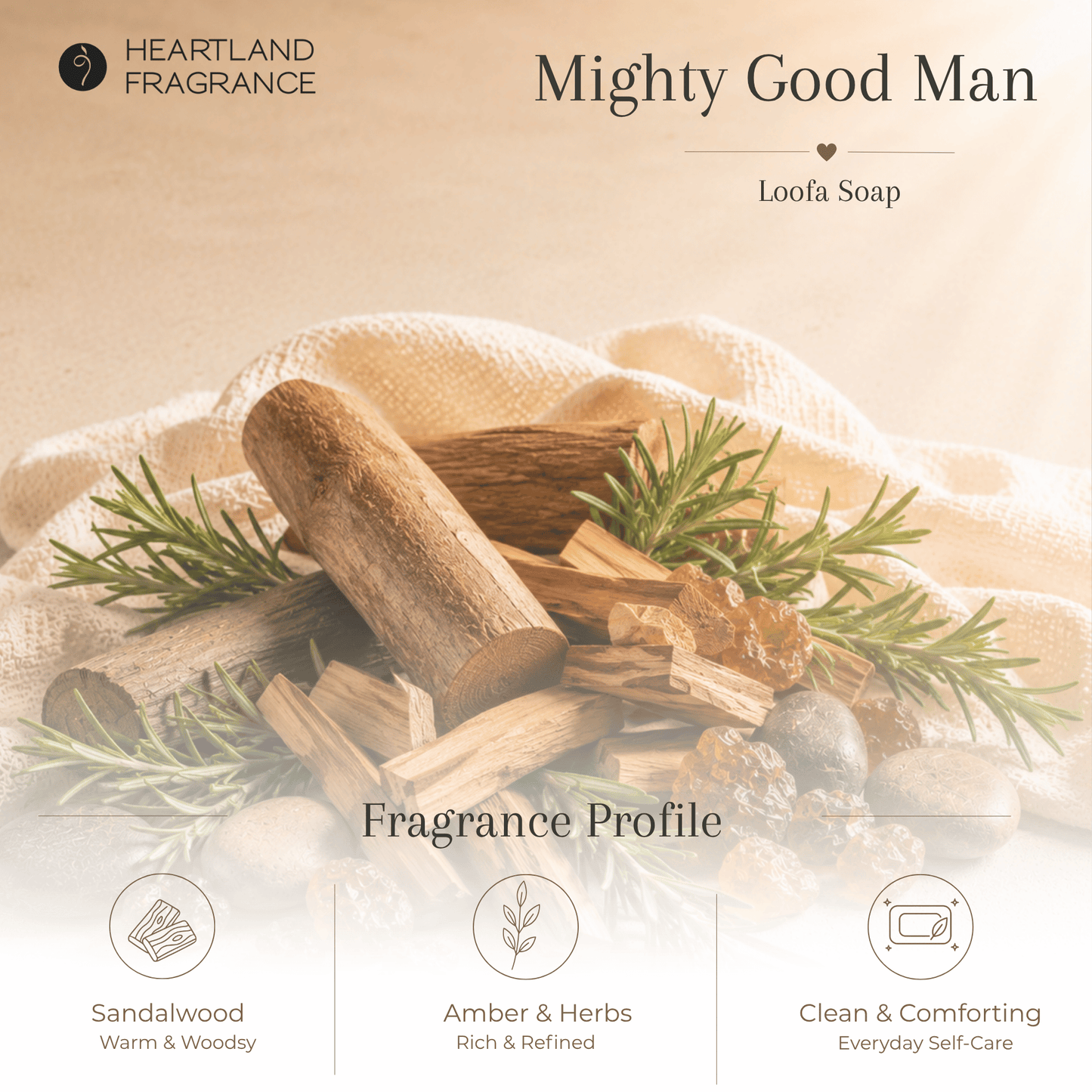 Mighty Good Man Exfoliating Loofa Bars