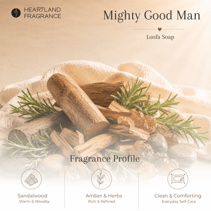 Mighty Good Man Exfoliating Loofa Bars