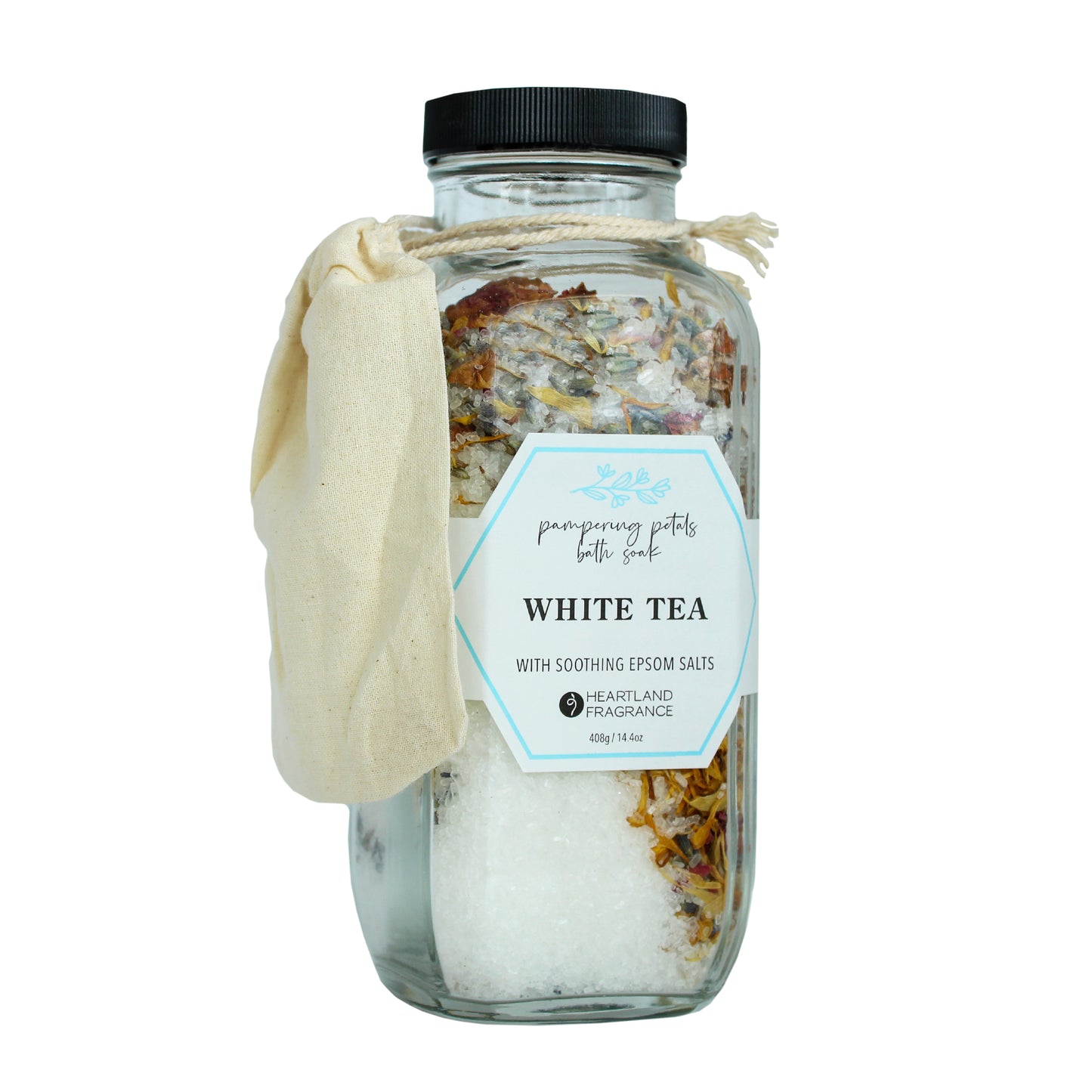 Pampering Petals White Tea Soaking Salts
