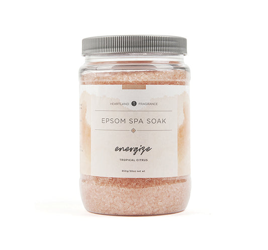 Energize (Tropical Citrus) Epsom Spa Soak