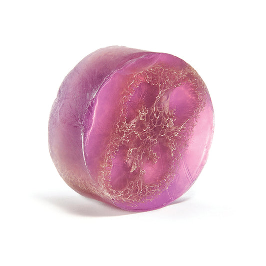 Lilac Exfoliating Loofa Bars