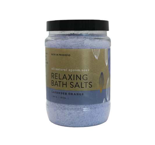 Relaxing (Lavender Orange) Epsom Spa Soak